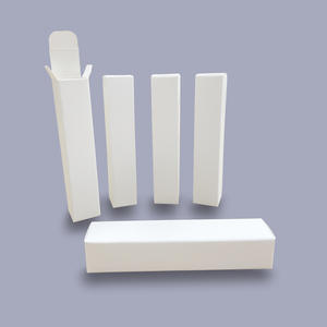 Caja Pequeña Blanca Corrugada para Almacenamiento de Cosméticos, Caja Blanca Pequeña de Varios Tamaños, Embalaje Personalizable en Blanco para Venta al por Menor/Almacenamiento - Product Image 6