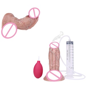 Juguete Sexual Realista de 7.56 Pulgadas con Función de Eyaculación, Tapón Anal con Ventosa, Juguete Sexual Femenino Realista para Mujeres - Product Image 1