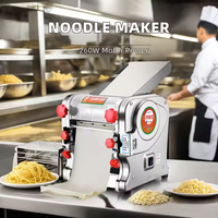 Machine à pâtes électrique multifonctionnelle commerciale en acier inoxydable, machine à faire des nouilles, machine à couper les nouilles