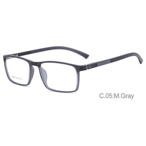 Lightweight TR90 <strong>Narrow</strong> Square Eyeglass Frame Flexible Full Rim Optical Glasses Multi Color Business Prescription <strong>Spectacles</strong> - Product Image 5