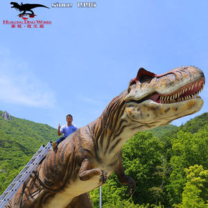 Parc de dinosaures jurassiques 2023, décoration de terrain de jeux, dinosaure animatronique - Product Image 1