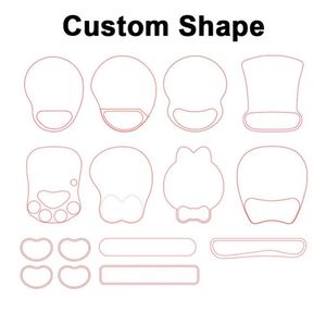 Customized Logo Ergonomic Mouse Pad for <b>Office</b> Gaming <b>Computer</b> Promotional Gifts Custom Wrist Rest Support Mat - Product Image 5