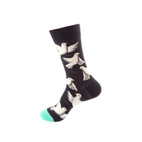 Chaussettes personnalisées SHANXIN à faible MOQ, multi-styles, avec logo imprimé sur toute la surface, à prix abordable