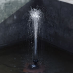 ไหลสูงสุดสูงสุด 175 ลิตรต่อชั่วโมงชุดน้ําพุขนาดเล็กสวนตู้ปลากลางแจ้งบ่อปั๊มน้ําพุพลังงานแสงอาทิตย์ - Product Image 6