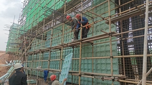 Sistema de Encofrado Modular de Plástico Reutilizable, Panel Personalizado para Construcción de Muros y Columnas de Hormigón - Product Image 5