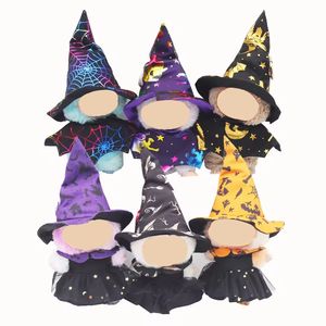 Poupées en tissu de dessin animé faites à la main de première, deuxième et troisième génération, vêtements pour bébés, jupes, capes, costumes d'Halloween, costumes, cadeaux originaux - Product Image 5