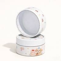 Boîte en carton cylindrique personnalisée, papier d'emballage pour gâteau, emballage personnalisé pour gâteau, boîtes rondes pour mini cupcakes, cheesecakes