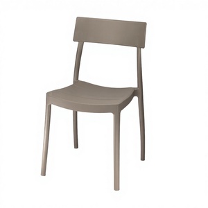 Silla de Comedor Moderna de Alta Calidad para Exteriores, Apilable, Cómoda, Ligera y Portátil, para Cafetería, Bistro, Restaurante - Product Image 2