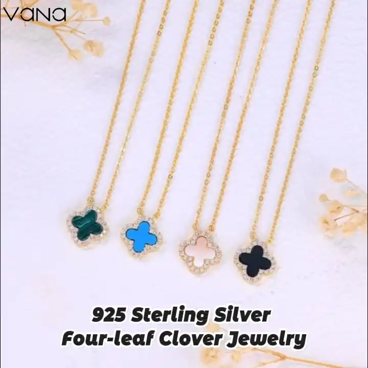 Wholesale Fine Jewellery Famous Brand Four Leaf Clover Designer 925  Sterling Silver Clover Necklace Bracelet Earrings Jewelry Set for Wome From  m.