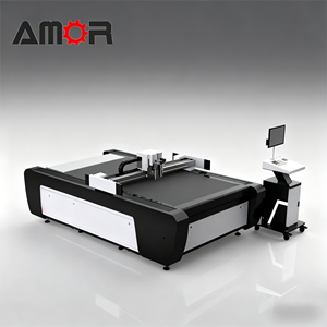 Machine de découpe à couteau oscillant <span class=keywords><strong>AMOR</strong></span> pour matériaux composites en fibre de carbone et fibre de verre - Product Image 5