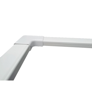 Conduits de câbles de câblage en PVC Chemin de câbles <span class=keywords><strong>électrique</strong></span>s en plastique Goulotte de câbles réseau décorative en PVC Couvercle transparent blanc OEM - Product Image 3