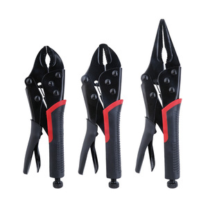 Alicates de presión ajustables de 1 pulgada con mordazas dentadas de acero al cromo vanadio, herramienta de sujeción de grado industrial de alta resistencia para carpintería - Product Image 1