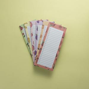 Bloc-notes personnalisé imprimé au format B5, mignon bloc-notes magnétique auto-adhésif avec 60 pages intérieures, reliure à feuilles mobiles pour réfrigérateur - Product Image 3