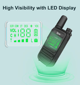 Radio Bidireccional TIDRADIO M11Plus, Libre de Licencia, PMR446/FRS, Portátil, Mini Walkie Talkie, Reducción de Ruido, Programación Inalámbrica NOAA - Product Image 4