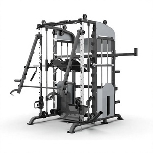 Jaula de potencia multifunción para gimnasio comercial y doméstico, entrenador funcional con soporte para sentadillas y crossover de cables - Product Image 4