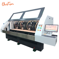 Machine de fraisage CNC professionnelle pour la fabrication électronique, machine de perçage et de fraisage de circuits imprimés à 4 broches