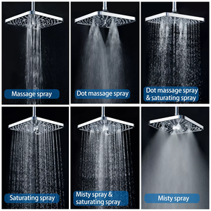 Hot Selling Overhead <b>Shower</b> Easy Installation Multi Functional Panel Ceiling <b>Shower</b> Head Bathroom <b>Accessories</b> - Product Image 4