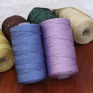 Offenes, gefärbtes, umweltfreundliches, recyceltes Acryl/Nylon-Mischgarn – recycelbares Strickseil - Product Image 3