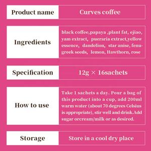 Đường cong tự nhiên mở rộng vú cà phê đu đủ cà phê hỗ trợ chức năng chống oxy hóa ngực nâng lớn vú cà phê - Product Image 4