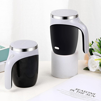 Tasse magnétique auto-agitante automatique chaude créative en acier inoxydable café lait tasse de mélange mélangeur paresseux mélangeur intelligent tasse thermique