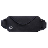 Sac banane en néoprène pour sports de plein air, course à pied, randonnée, voyage – Organisateur de sac banane de sport en néoprène pour téléphone portable