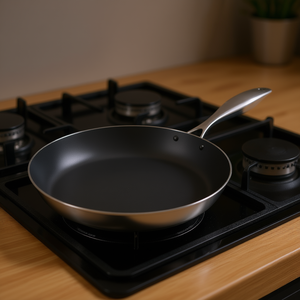 Sartén de Acero Inoxidable de 26 cm con Interior Antiadherente, Compatible con Inducción, Modelo D0100H5UUE6 - Product Image 2