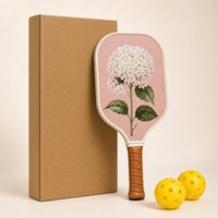 Raquette de pickleball en fibre de verre pressée à froid, de niveau débutant, pour la récréation familiale et le sport, vente directe d'usine, logo personnalisé OEM