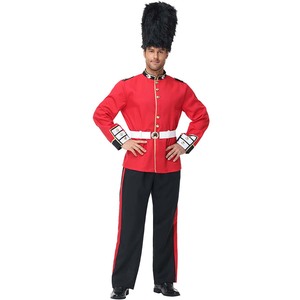 Costume d'adulte homme soldats britanniques garde d'honneur royale veste pantalon chapeau ensemble MDEC-008 - Product Image 3