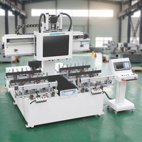Machine de production de meubles en bois massif à rainures et languettes, équipement CNC pour le travail du bois, usine de Foshan