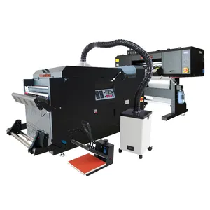 Máquina impresora DTF de 60cm, impresora DTF i3200, impresoras de inyección de tinta DTF, 24 horas de servicio en línea, piezas de 1 año para muestras gratis