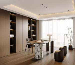 Installation d'étagères de bibliothèque au design moderne pour les armoires, les familles et les amis, vous pensez avoir une bibliothèque privée - Product Image 1