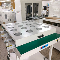 Table de transfert de convoyeur automatique SMT SHENGDIAN, hotte de refroidissement à air, four de refusion, placement de composants de circuit imprimé, composant moteur principal 220V