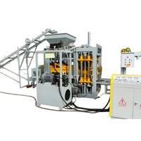 Machine à fabriquer des briques en béton contrôlée par PLC QT6-15 avec une efficacité de production élevée