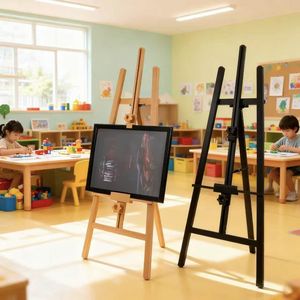 Chevalet d'exposition en aluminium avec 3 options de hauteur (120/140/160 cm) pour les promotions en vitrine et les menus de <span class=keywords><strong>restaurant</strong></span> - Product Image 3