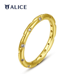 <span class=keywords><strong>ALICE</strong></span> S925 스털링 실버 여성 반지 패셔너블한 반지 정교하고 패셔너블한 주얼리 - Product Image 1