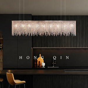 Lámpara Colgante de Cristal de Lujo Nórdico, Lámpara de Techo para Cocina Sobre la Mesa, Lámpara Colgante para Comedor Interior - Product Image 3