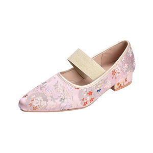 รองเท้าส้นเตี้ยสไตล์จีนแบบใหม่สำหรับผู้หญิง ฤดูใบไม้ร่วง ลายพิมพ์ B แบบยืดหยุ่น ไซส์ใหญ่ รองเท้าผู้หญิงเบอร์ 43 - Product Image 6