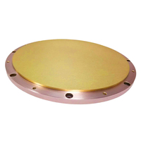 99.99% D'or de pureté de L'ua Cible pour revêtement De Pulvérisation De Magnétron