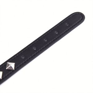 การออกแบบสไตล์พังก์และโกธิค BDSM restraing คอปกคอเสื้อประดับหมุดสร้อยคอร่างกายของขวัญงานเลี้ยงวันเกิด - Product Image 5