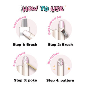 HONEY GIRL-Esmalte de uñas en gel clásico para esculpir Poke, 2 colores, OEM/ODM, venta al por mayor - Product Image 5