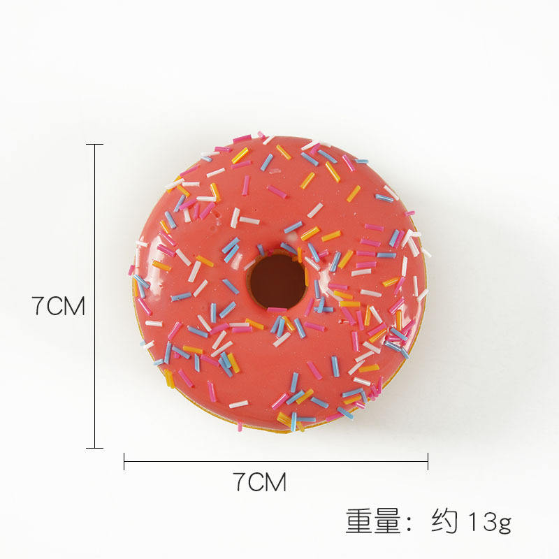 Beignet à aiguilles coloré-[Rouge]