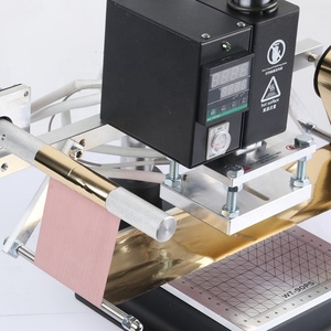 Machine de marquage à chaud à alimentation automatique du papier, machine de gaufrage de logo sur cuir, machine de dorure à fente en T - Product Image 6