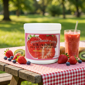 Polvo de Sabor a Fresa Personalizado, Aroma a Fresa, Sabor Artificial a Fresa para la Elaboración de Alimentos, Yogur - Product Image 1
