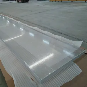 Panel de perspex PMMA transparente de tamaño estándar, lámina acrílica gruesa de plástico fundido para piscina