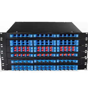 1RU Fixed FOBOT abgewinkelt 24 Fasern Glasfaser Patch panels Hersteller - Product Image 6