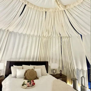 Maison complète, tente de glamping préfabriquée <span class=keywords><strong>transparente</strong></span> en polycarbonate de luxe portable, dôme à bulles géodésique en verre igloo - Product Image 6