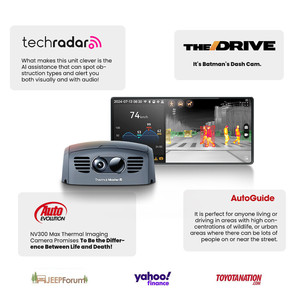 Cámara de Visión Nocturna Térmica para Automóvil NV500MAX - Product Image 3