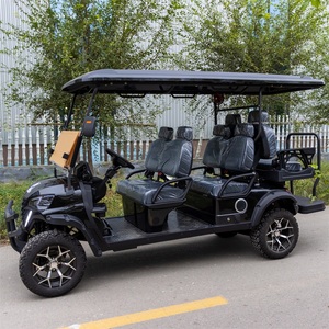 Voiturette de golf 4x4 à 4 places, 72V, 2+2, buggy tout-terrain, batterie au lithium, mini-voiturette de golf, chariot de golf en aluminium, batterie au lithium 60V - Product Image 6