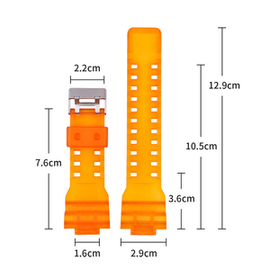 สายนาฬิกาแบบฟรอสต์สำหรับ <span class=keywords><strong>Casio</strong></span> <span class=keywords><strong>GA</strong></span> <span class=keywords><strong>100</strong></span> GA110 GD120 GA400 สปอร์ต สายนาฬิกาเปลี่ยนทดแทน จัดส่งรวดเร็ว - Product Image 3