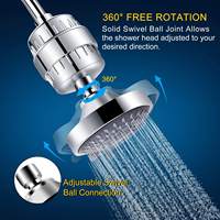 Filtre de Douche Domestique à Charbon Actif Haute Performance 1200 GPD Élimine le Chlore et le Fluorure pour Eau Dure Installation Facile